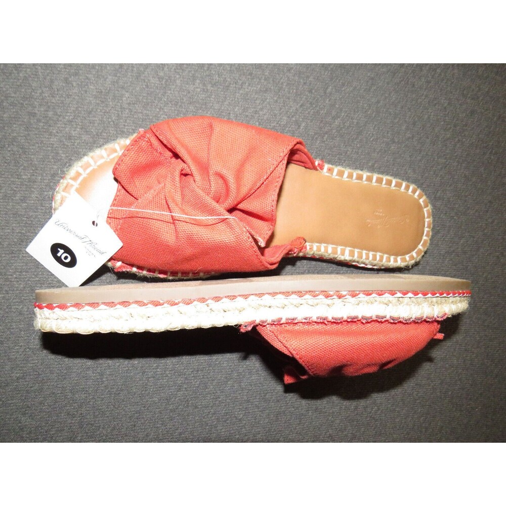 Universal Thread Women's Rust Espadrille Slide Sa… - image 5
